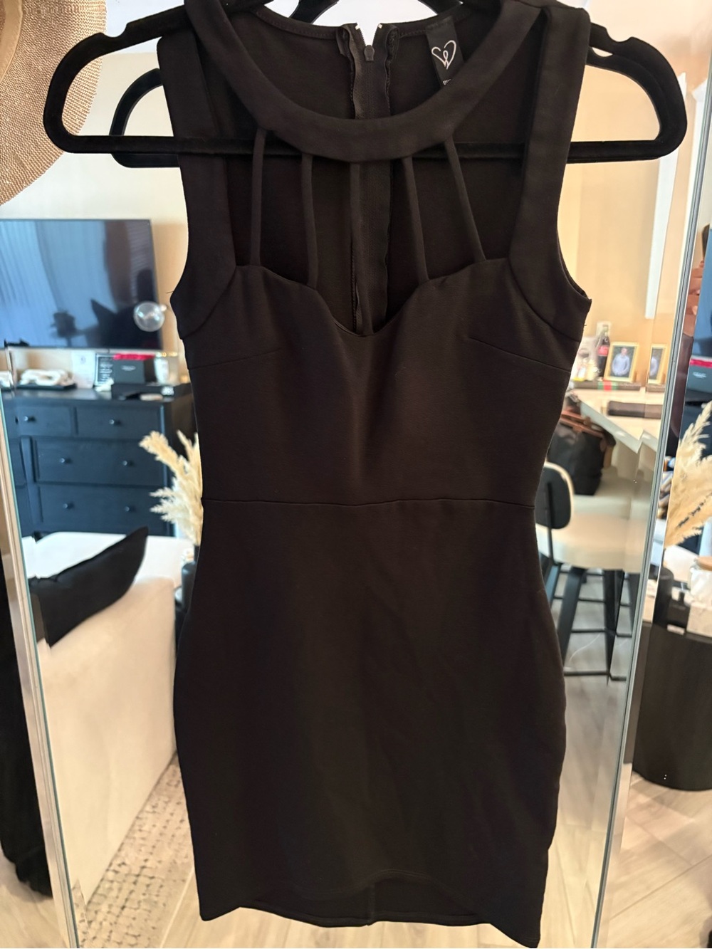 Classic Black Sleeveless Cocktail Dress - Windsor